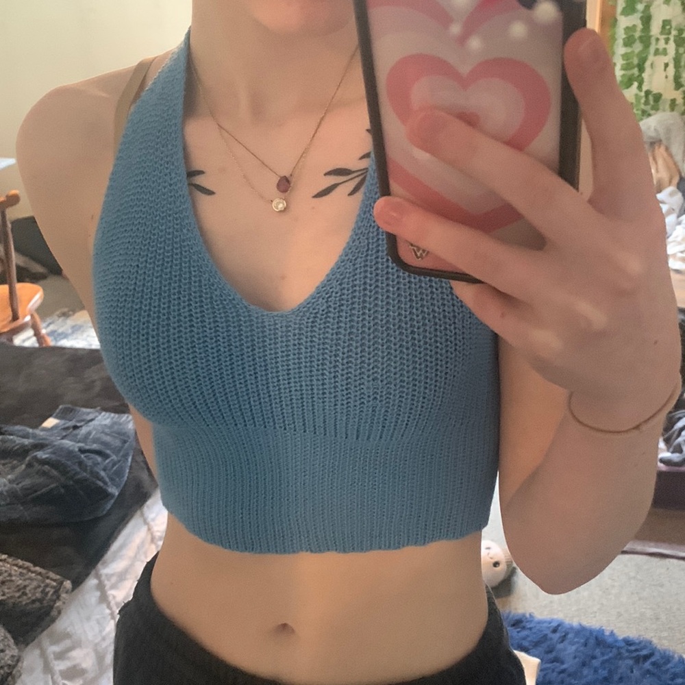knit halter top